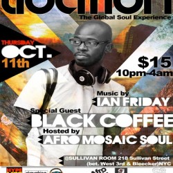 Black Coffee Live in New York City